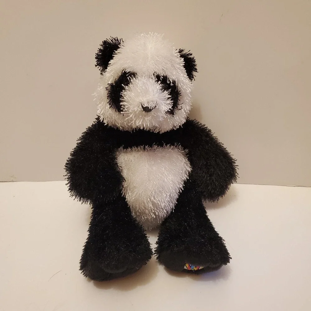 Webkinz Ganz Lil Kinz Panda‎ Bear Plush Stuffed Animal HM111 New NO CODE 9 